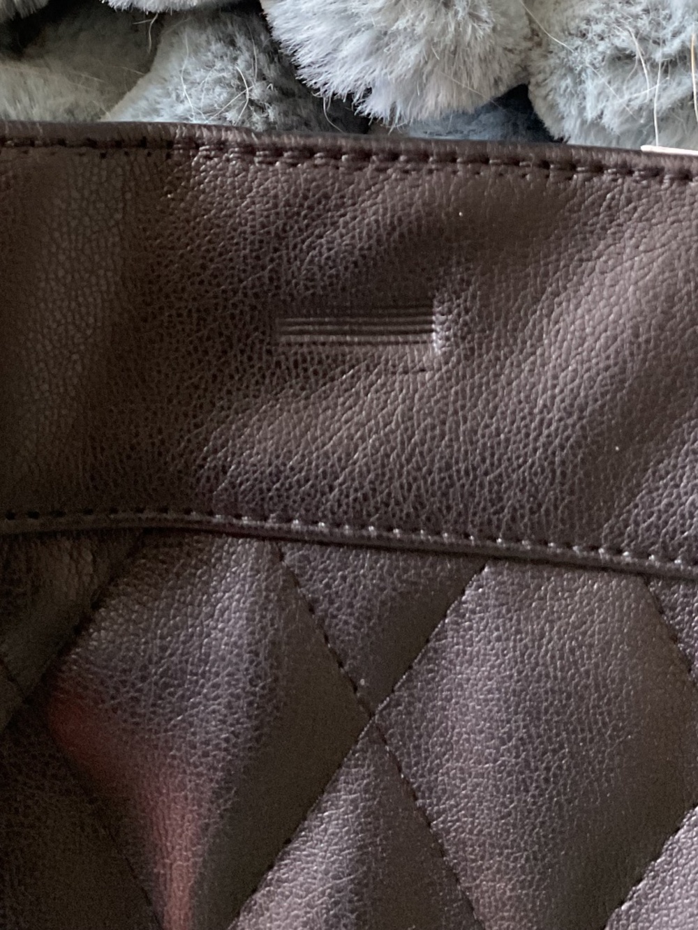 💐NWT💐 Zara Faux Black Leather Quilted Mini Skirt - size XS - Picture 6 of 6